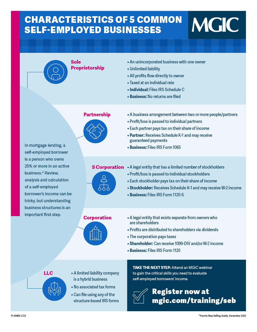 71-43866 5 Common SEB Businesses
