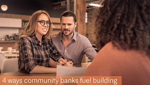 Community banks new construction lending boosts economies