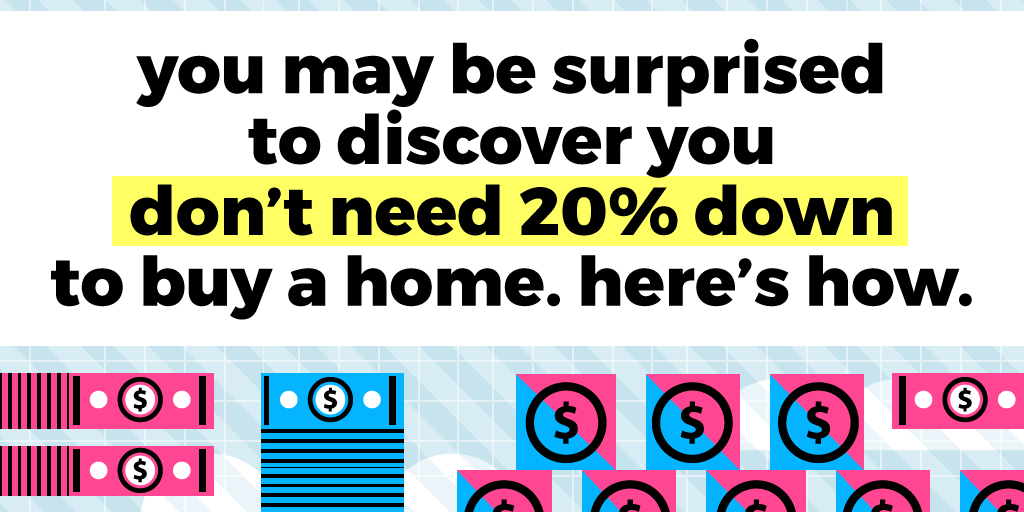 do i need 20 down to buy a home